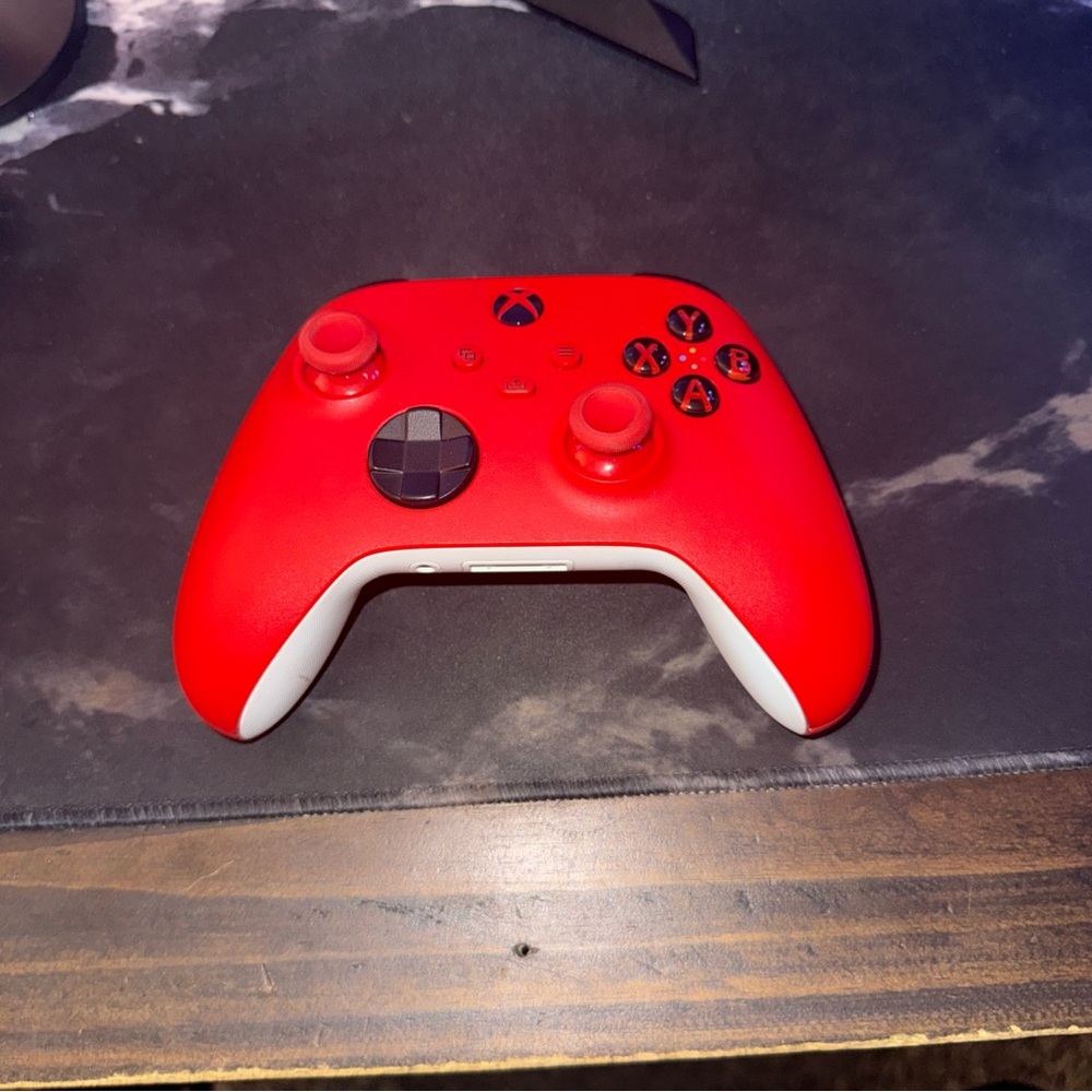 Xbox pulse red wireless controller